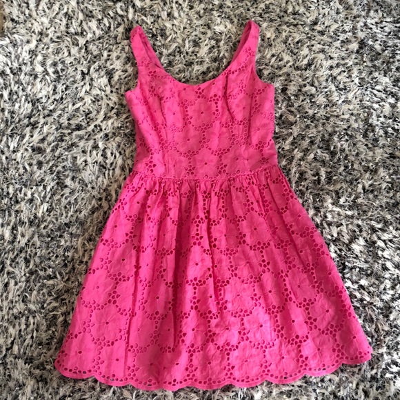 Lilly Pulitzer Dresses & Skirts - NWOT Lilly Pulitzer Pink Lace Dress
